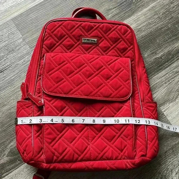 Vera Bradley Ultimate Backpsck in Tango Red NWOT - Picture 8 of 10
